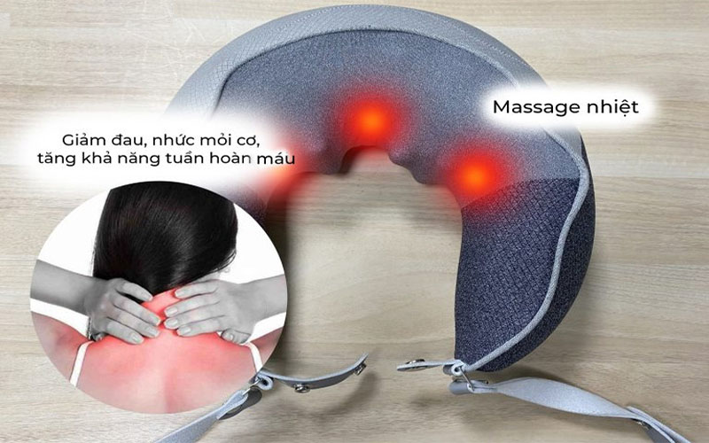 Máy massage cổ Rapido RNM-010 - Hàng chính hãng