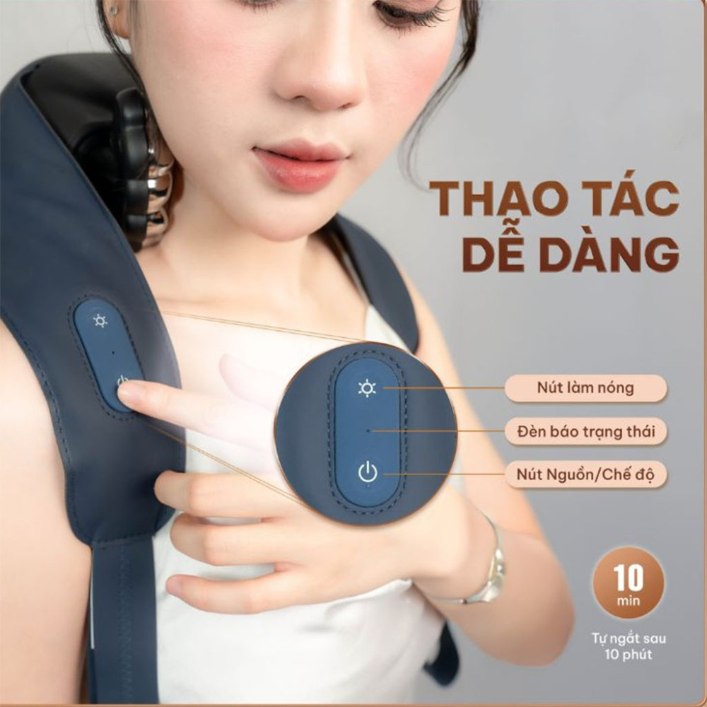Máy massage cổ vai gáy Kata MS8 - Hàng chính hãng