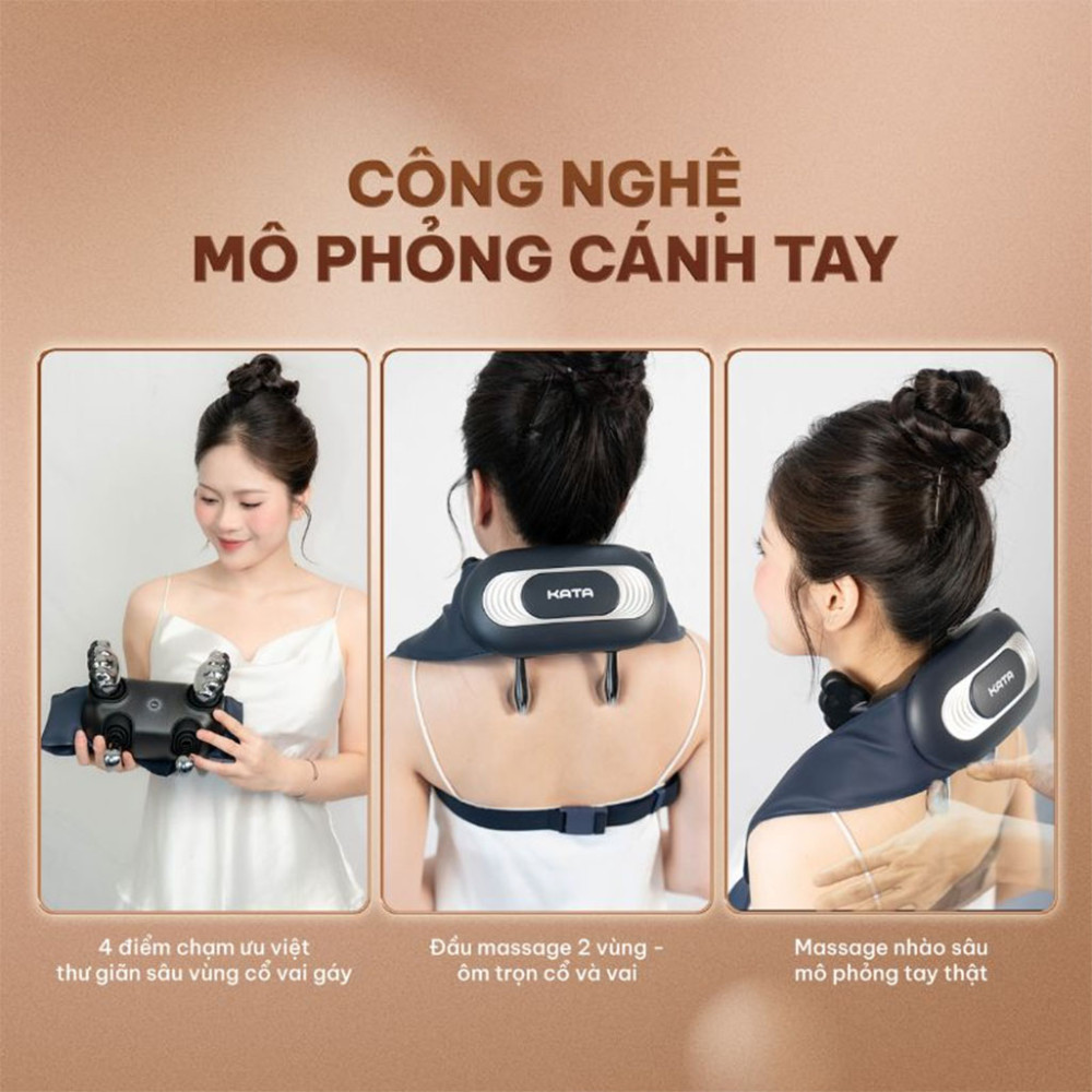Máy massage cổ vai gáy Kata MS8 - Hàng chính hãng