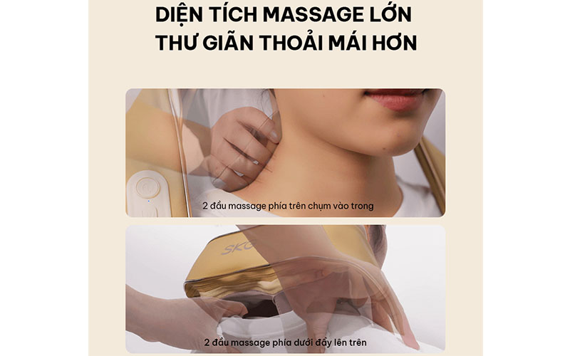 Máy massage cổ vai gáy SKG H5 - Hàng chính hãng