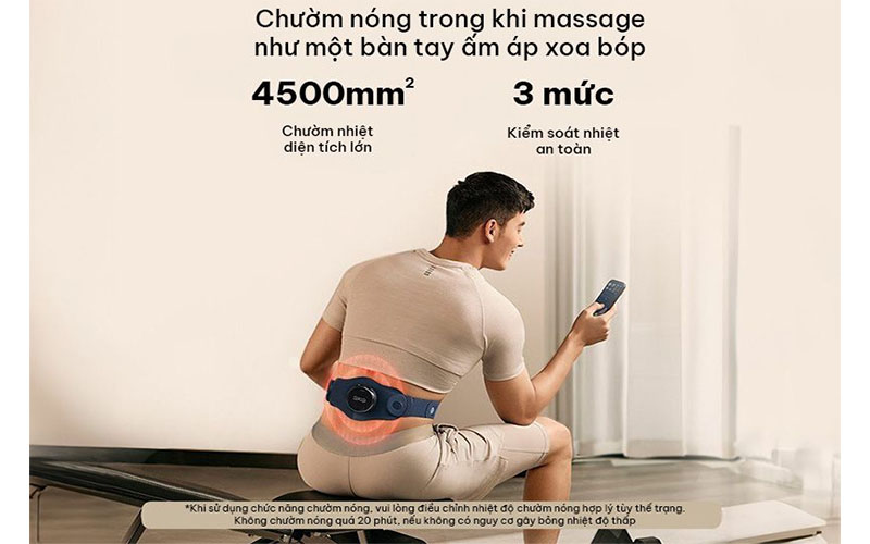 Máy massage lưng SKG K3-2 - Hàng chính hãng
