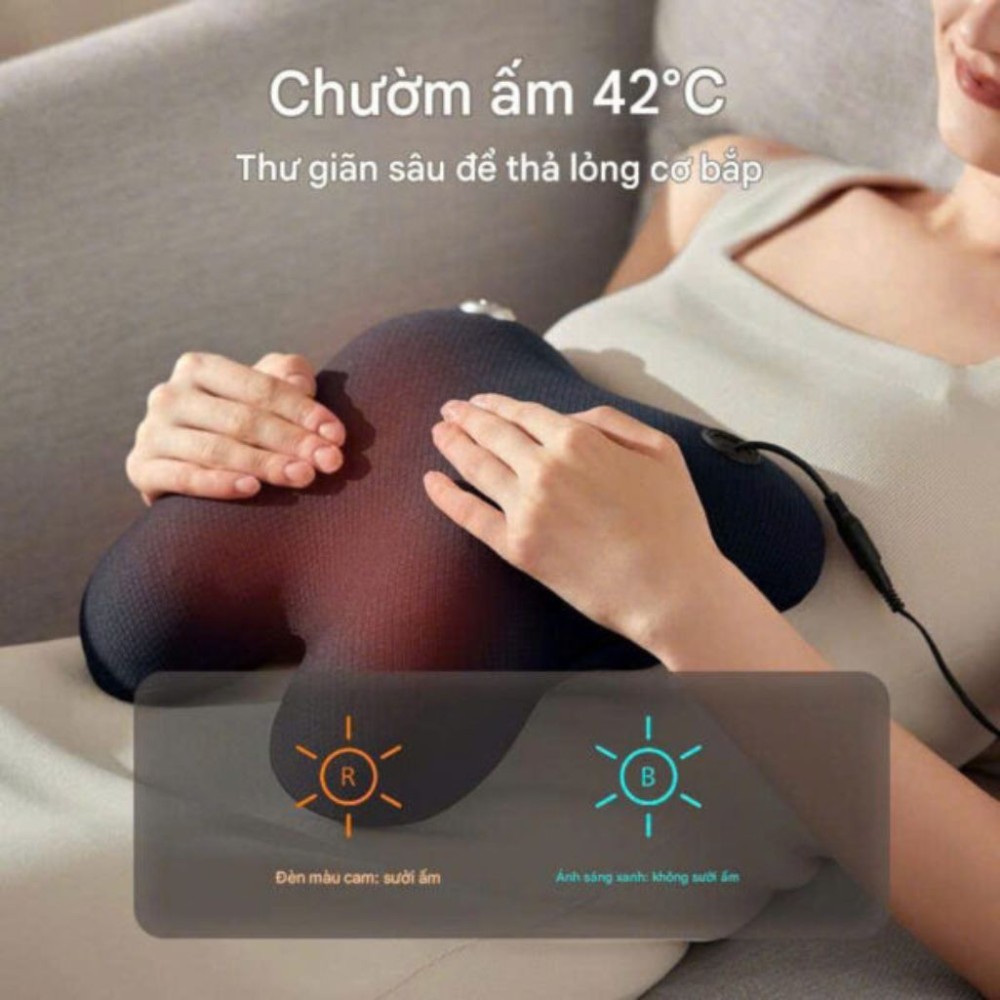 Máy massage lưng mini Philips PPM3101B - Hàng chính hãng