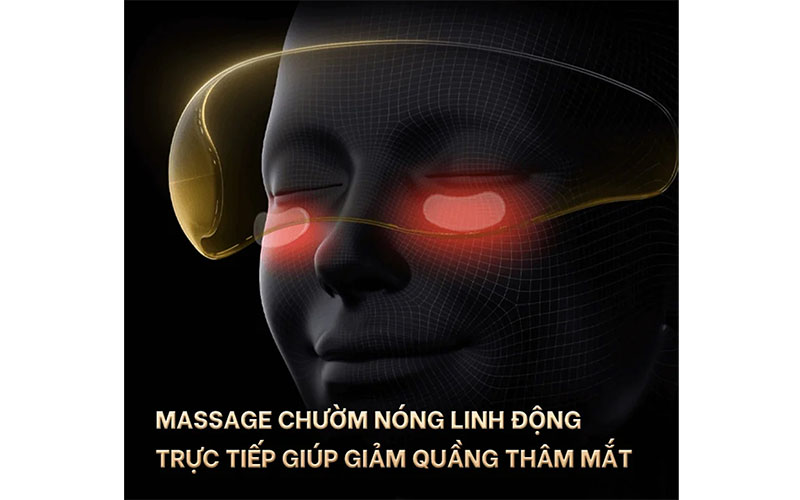 Massage chườm nóng của Máy massage mắt SKG E9