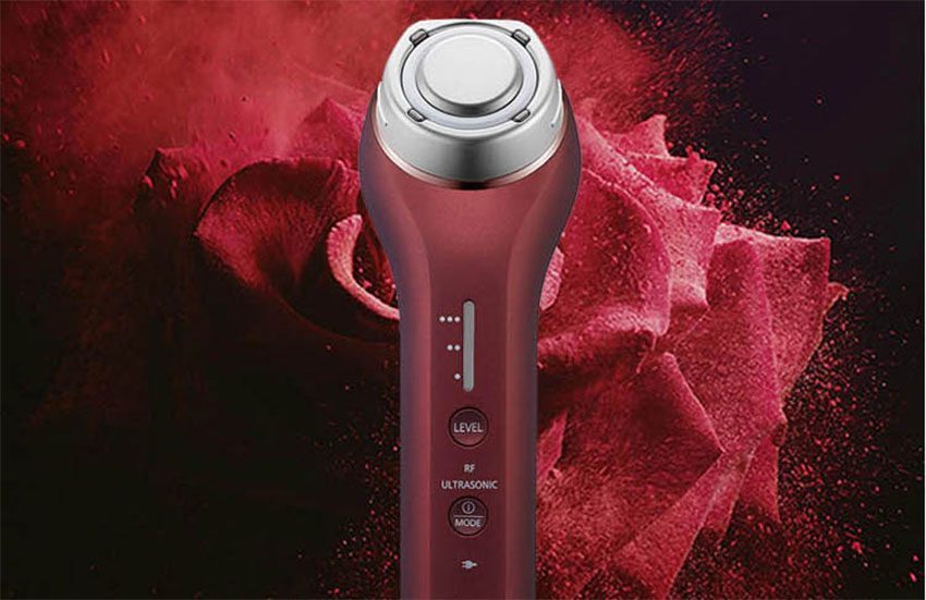 Bảng điều khiển của máy massage mặt ngăn ngừa lão hóa Panasonic EH-XRF1