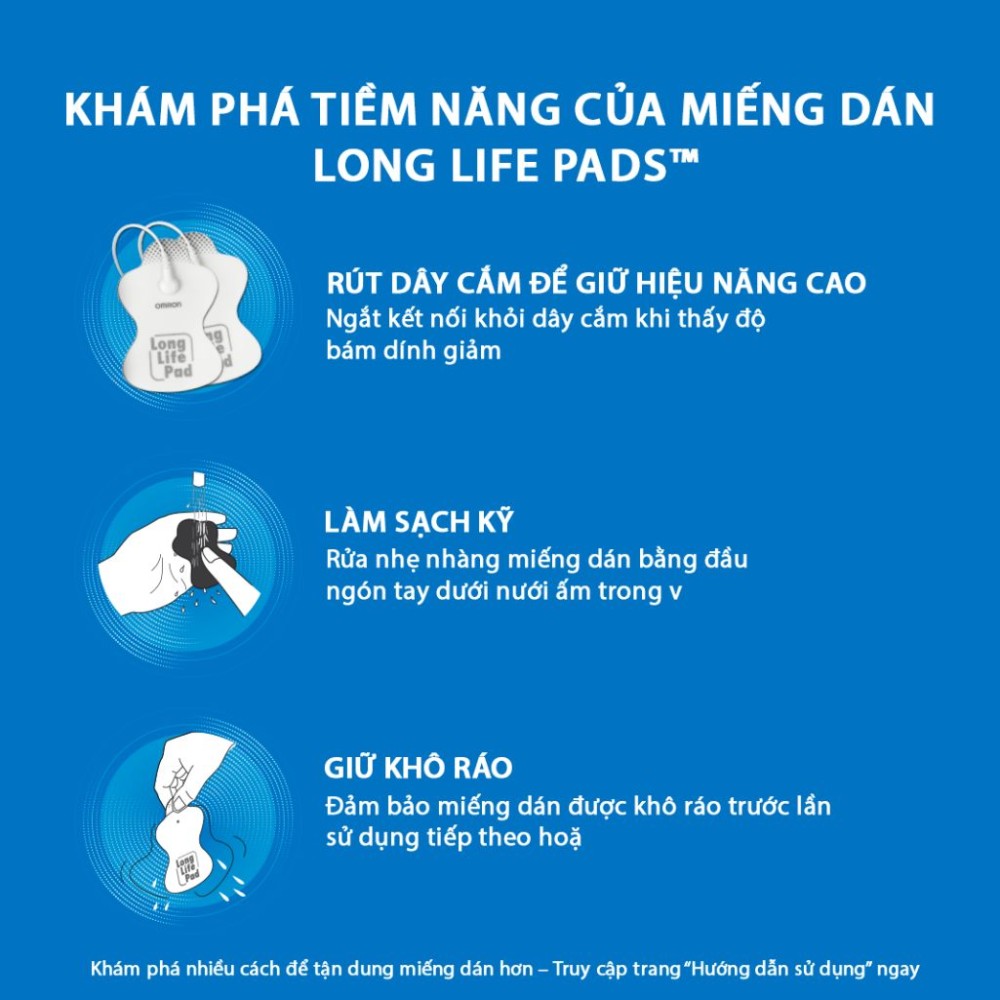 Máy massage xung điện Omron HV-F230 - Hàng chính hãng