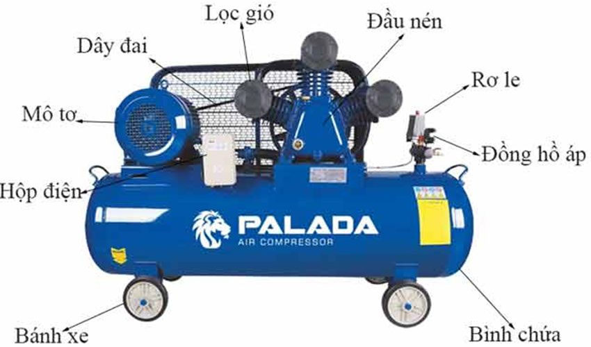 Máy nén khí Palada PA-10300A-TA