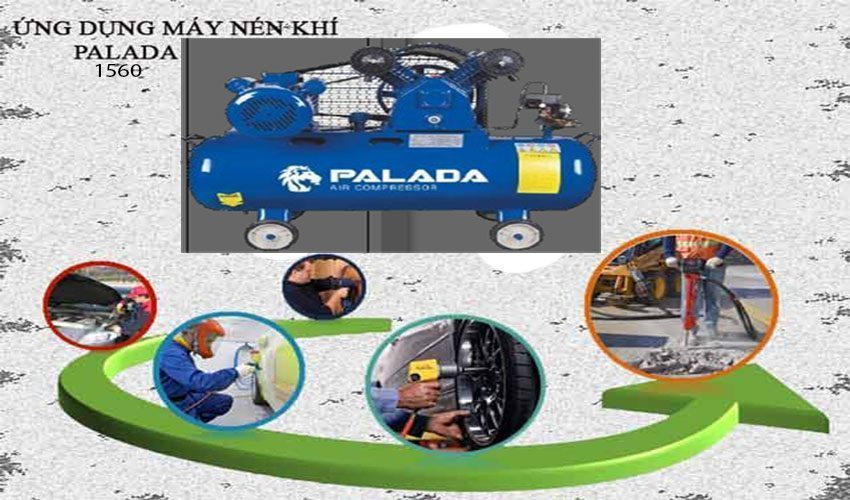 Ứng dụng của Máy nén khí Palada PA-1560-V-0.17/8-60L