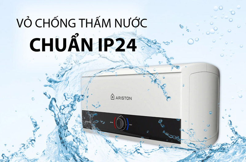 Công nghệ chống nước chuẩn IP24 giúp bảo vệ các thiết bị bên trong bền tuyệt đối.