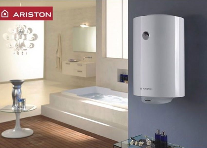 Thiết kế hiện đại, trang nhã của máy nước nóng gián tiếp Ariston PRO R 100 H