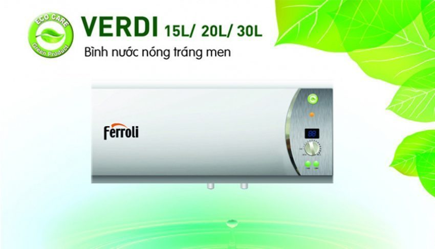 Chức năng của máy nước nóng gián tiếp Ferroli Verdi 15L SE