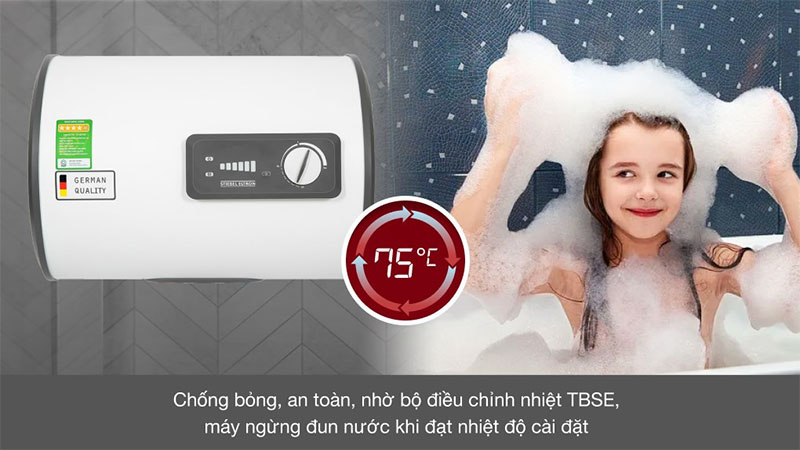 Tính năng an toàn của Máy nước nóng gián tiếp Stiebel Eltron 15 lít ESH-15-H-Plus-T-VN