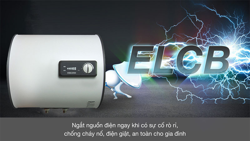 Cầu giao chống giật của Máy nước nóng gián tiếp Stiebel Eltron 30 lít 2500W ESH-30-H-Plus-T-VN