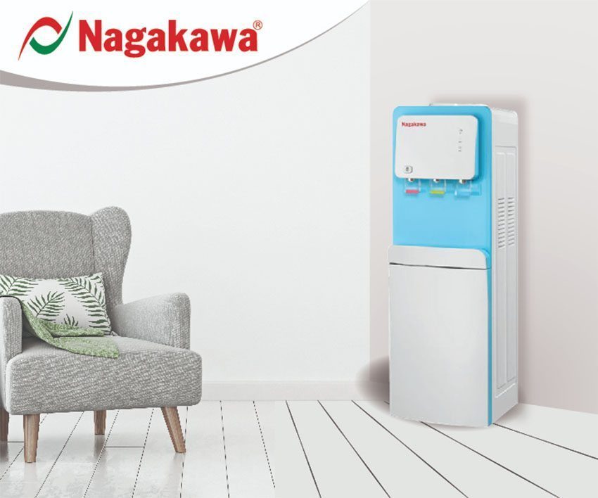 Máy nước nóng lạnh Nagakawa NAG1102 với thiết kế sang trọng