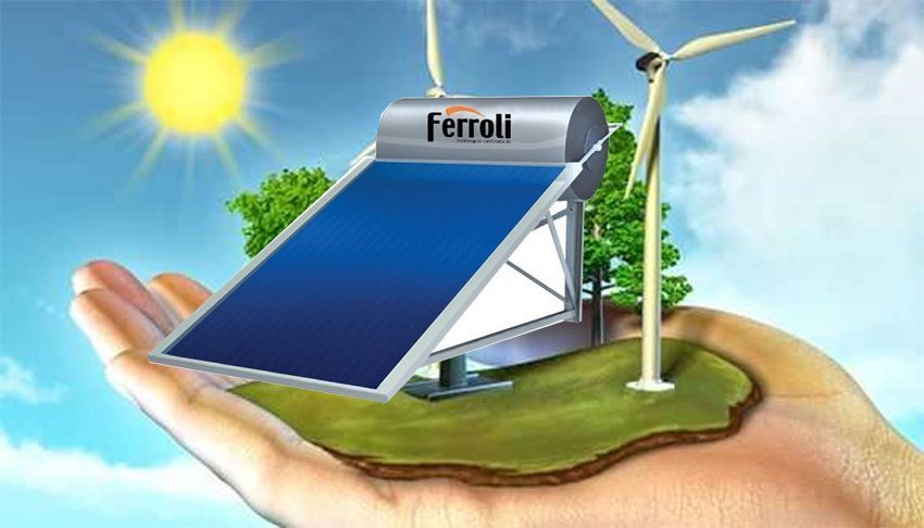Chức năng của máy nước nóng năng lượng mặt trời Ferroli Ecotop 120L
