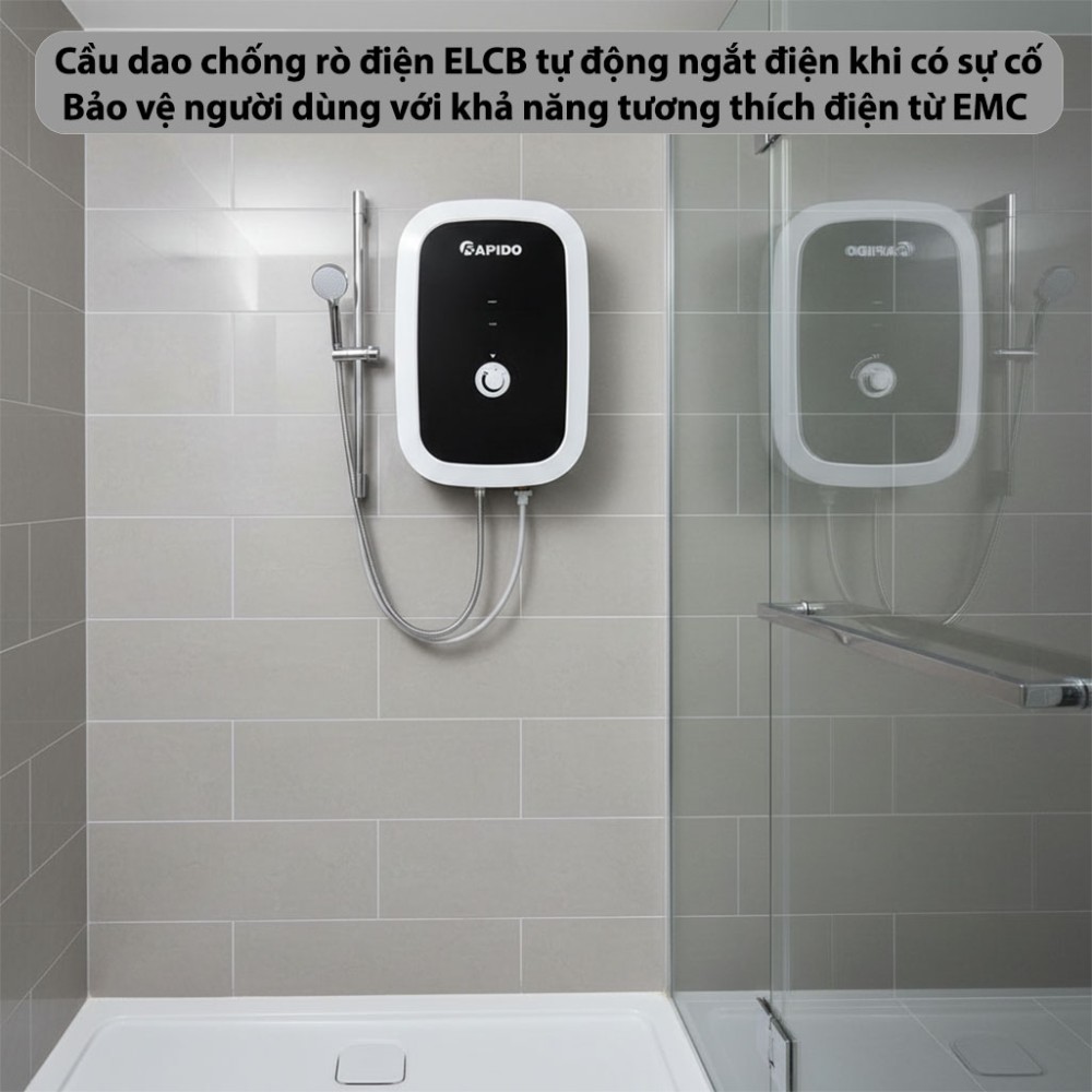 Máy nước nóng trực tiếp Rapido Stern RIG–SN4.5 - Hàng chính hãng
