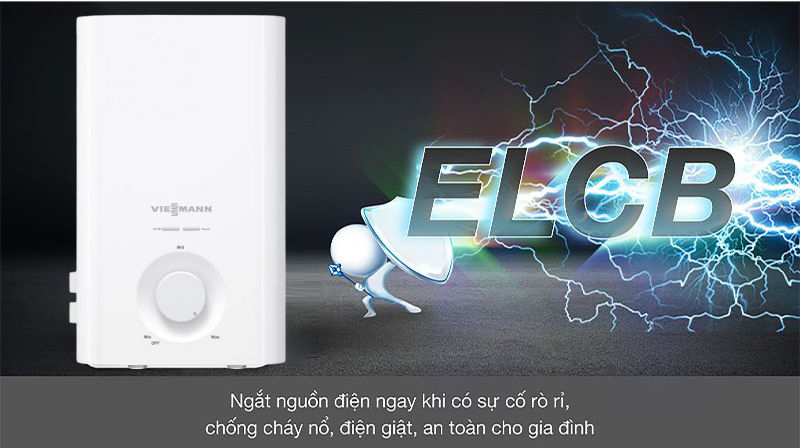 Cầu dao chống rò điện ELCB tự động ngắt điện khi xảy ra sự cố