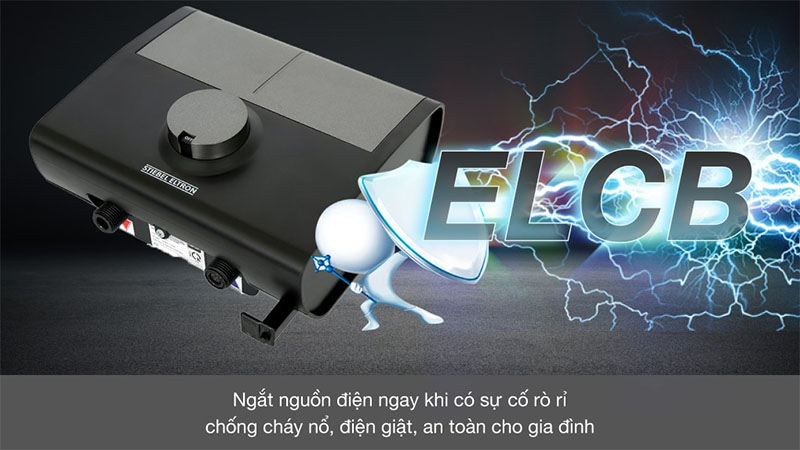 Cầu giao chống giật của Máy nước nóng trực tiếp đa điểm Multi Point Stiebel Eltron 6000W DDC-6-EC