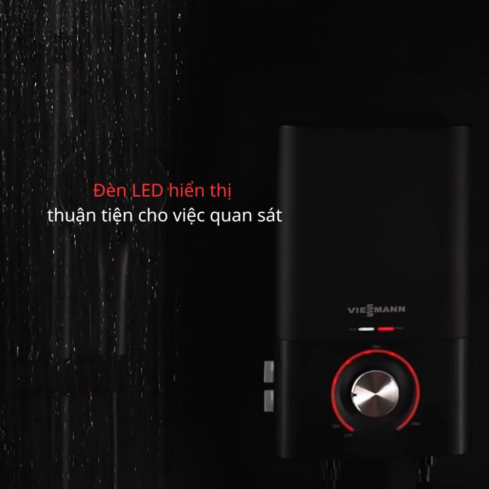 Máy nước nóng trực tiếp Viessmann Vitowell Easy Classic P145P-V BLACK - Hàng chính hãng
