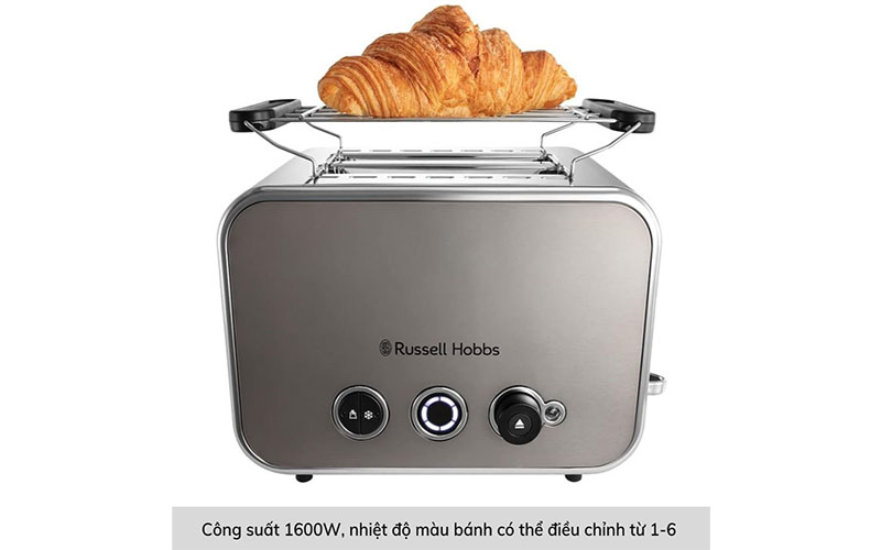 Công suất của Máy nướng bánh mì 2 khe Russell Hobbs Distinctions 26431-56