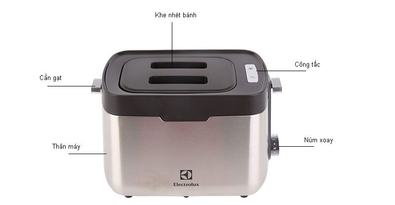 Chi tiết của máy nướng bánh mì Electrolux ETS5604S