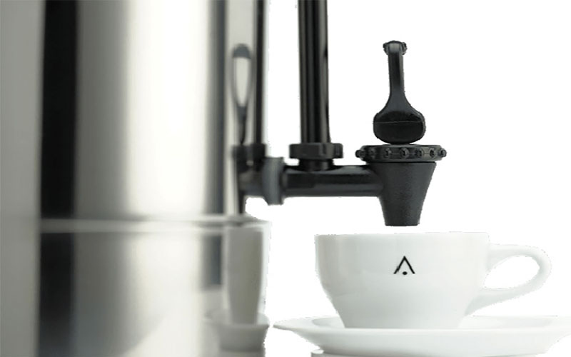 Thiết kế vòi chống nhỏ giọt của Máy pha cà phê Animo Percostar 6.5