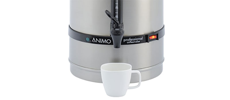 Thiết kế vòi chống nhỏ giọt của Máy pha cà phê Animo Professional 80P