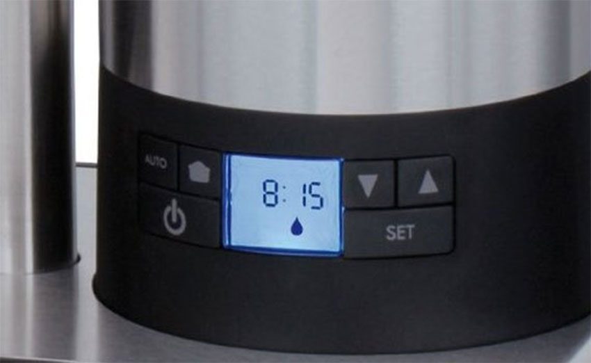 Bảng điều khiển của máy pha cà phê Cloer 5609