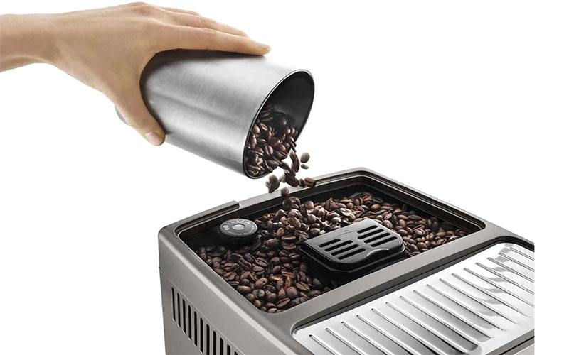 Ngăn chứa hạt của Máy pha cà phê Delonghi ECAM370.95.T