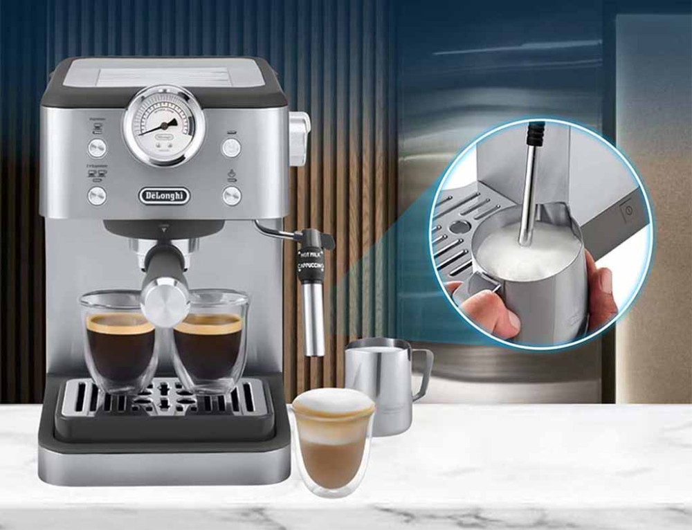 Máy pha cà phê Delonghi EM450.M - Hàng chính hãng