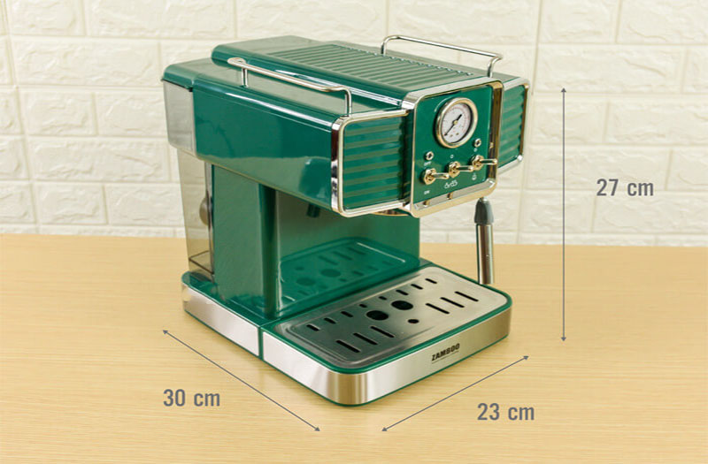 Kích thước của Máy pha cà phê Espresso Zamboo ZB90-PRO