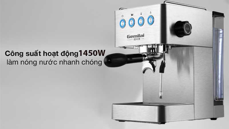 Công suất của Máy pha cà phê Gemilai CRM3005E