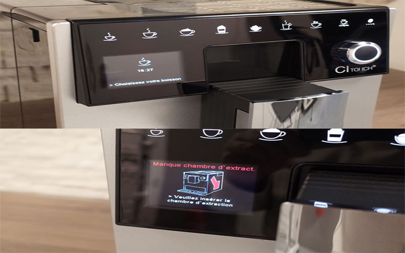 Bảng điều khiển của Máy pha cà phê Melitta CI Touch