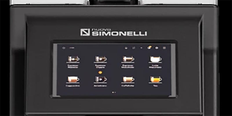 Bảng điều khiển của Máy pha cà phê Nuova Simonelli Prontobar Touch