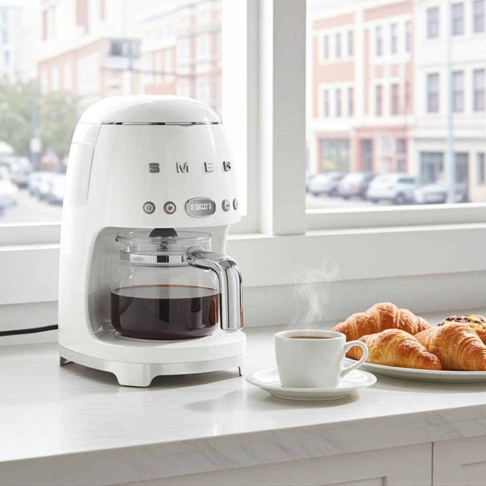 Máy pha cà phê SMEG DCF02WHEU - Hàng chính hãng