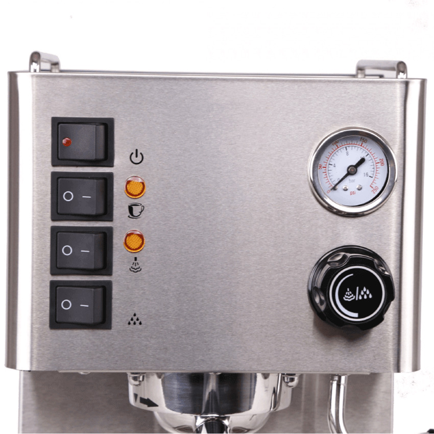 Bảng điều khiển của máy pha cà phê chuyên nghiệp Faco F700.A