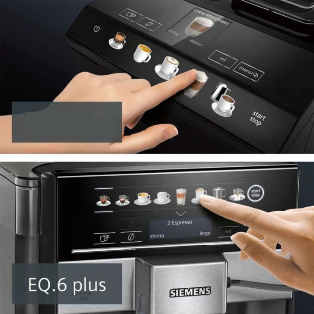 Máy pha cafe tự động Siemens TE657M03DE ( EQ6 plus S700) - Hàng chính hãng
