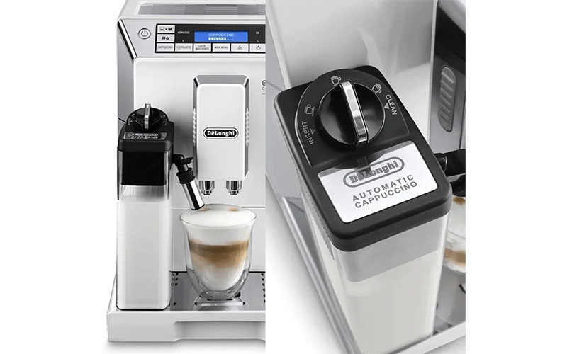 Hệ thống Latte Crema của Máy pha cà phê tự động Delonghi ECAM45.760.W