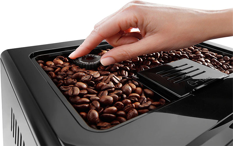 Dung tích hộc chứa hạt cà phê của Máy pha cà phê tự động Delonghi ECAM46.860.B
