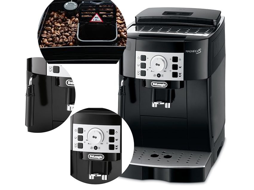 Chi tiết của máy pha cà phê tự động Delonghi Ecam 22.110 