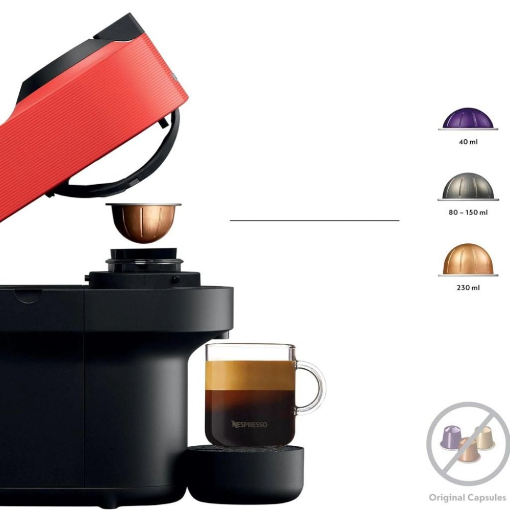 Máy pha cà phê viên nén Nespresso Vertuo Krups XN9205 - Hàng chính hãng