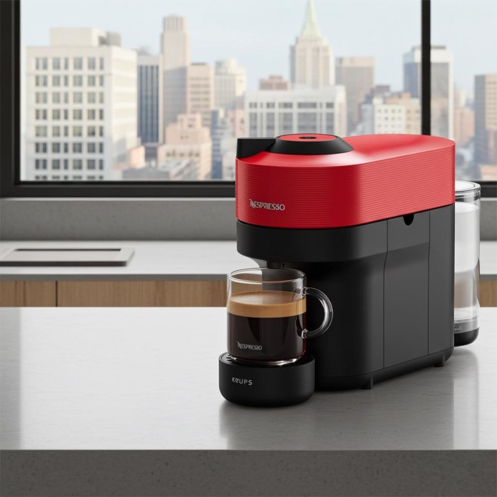 Máy pha cà phê viên nén Nespresso Vertuo Krups XN9205 - Hàng chính hãng