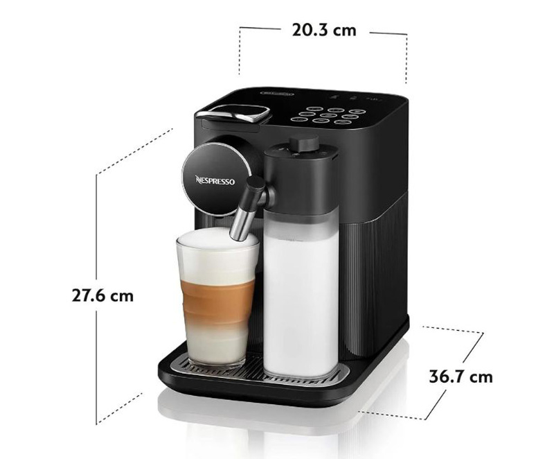 Kích thước của máy pha cà phê viên nén Delonghi EN640-W/B