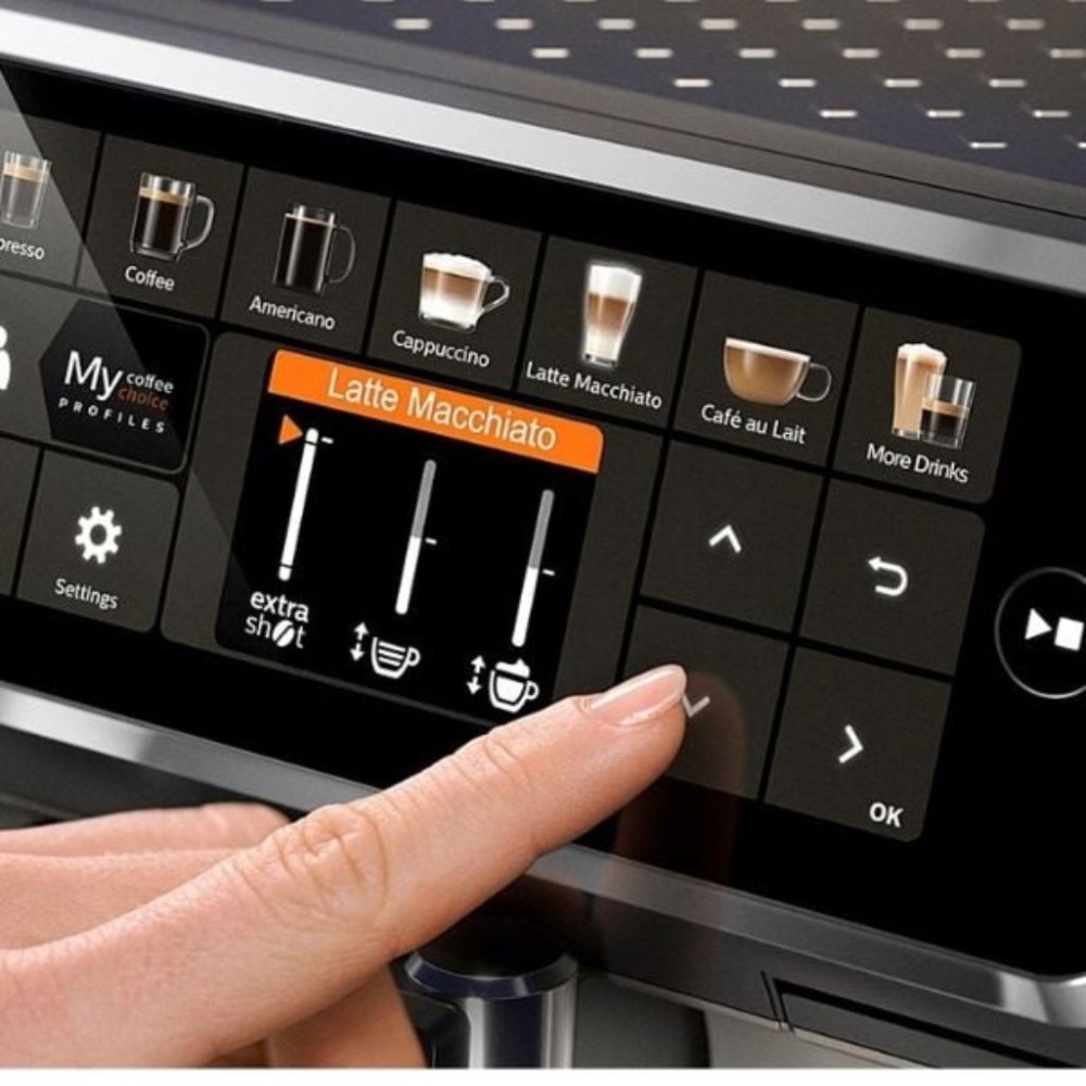 Máy pha cafe tự động Philips EP5447/90 - Hàng chính hãng