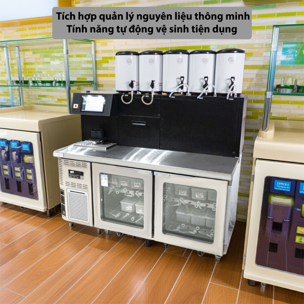 Máy pha chế đồ uống tự động Yubann YB-DD21-1500 tính năng thông minh mang lại trải nghiệm thú vị