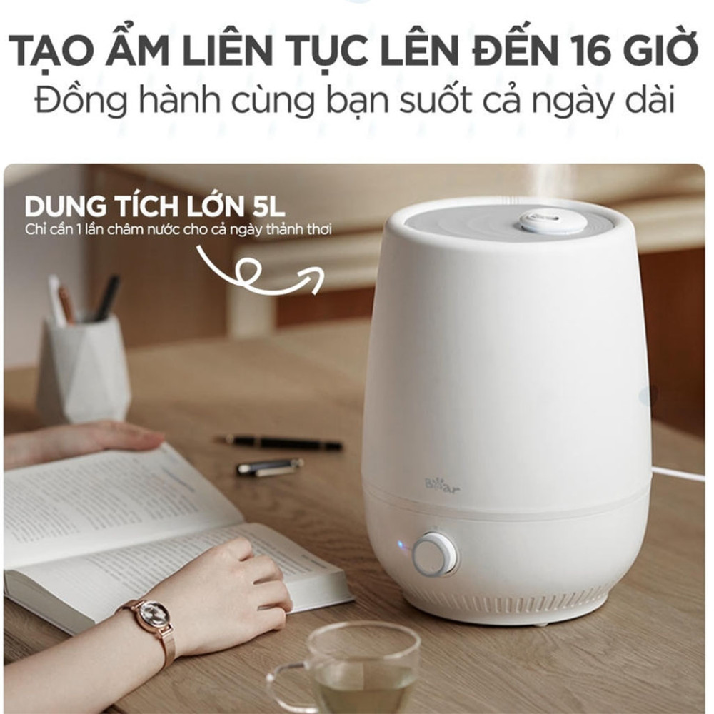 Máy phun sương Bear 5L HU-5H50T17 - Hàng chính hãng