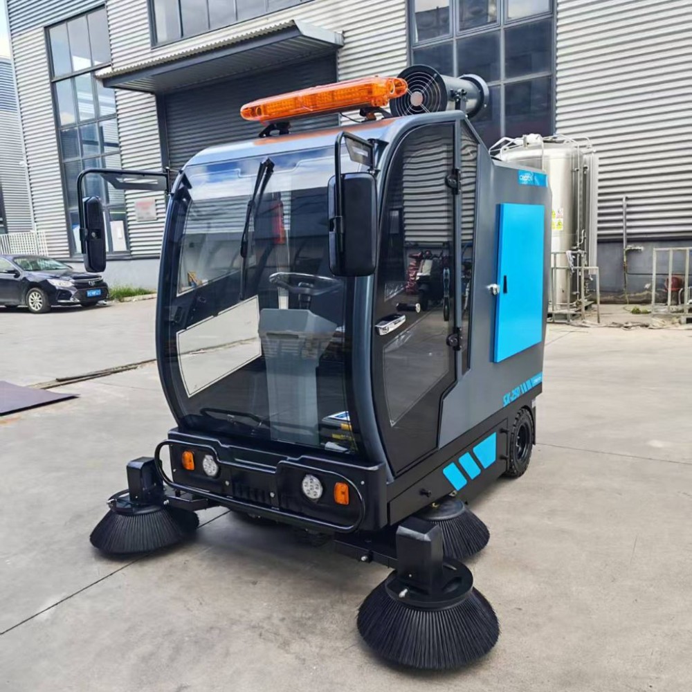 Máy quét rác ngồi lái CleproX SX-250 - Hàng chính hãng