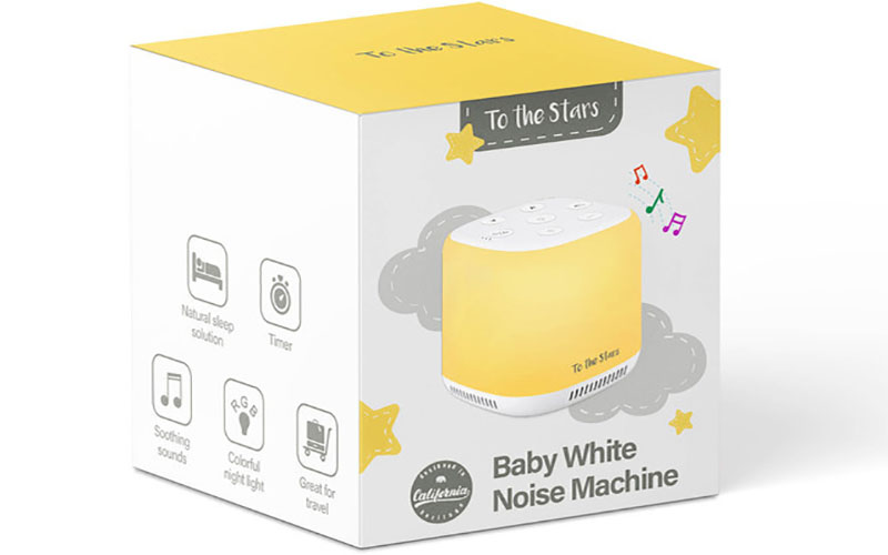 Máy ru ngủ em bé To The Stars Baby White Noise Machine - Hàng chính hãng