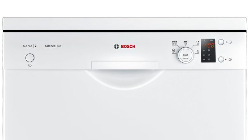 Máy rửa bát Bosch SMS25AWOOE với bảng điều khiển hiện đại