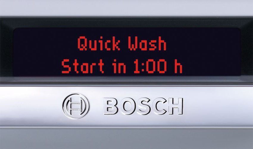 Chức năng hẹn giờ của Máy rửa bát Bosch SMS46GI01P