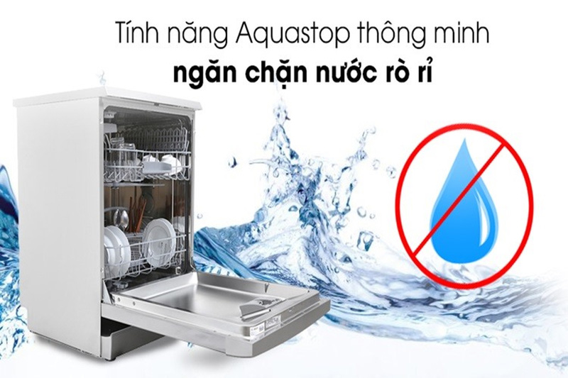 Tính năng ngăn chặn rò rỉ nước, đảm bảo an toàn trong suốt quá trình hoạt động